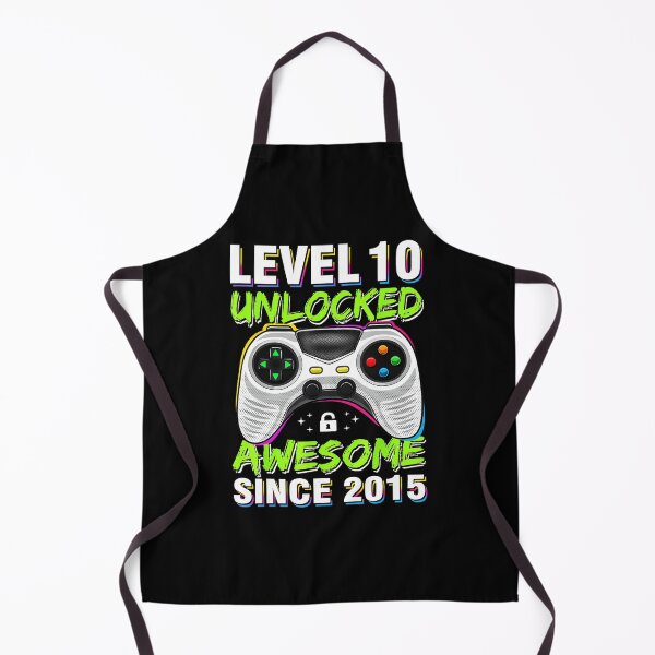 Item preview, Level 10 Unlocked Awesome Since 2015 Gamer  designed and sold by FGTV2021.