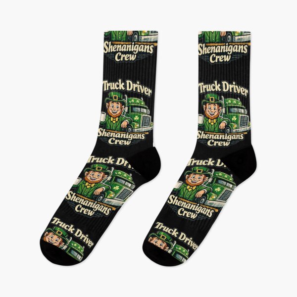 Item preview, Truck Driver Shenanigans Crew St Patrick Humor designed and sold by LOL-N-LIFESTYLE.