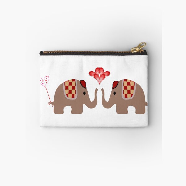 Item preview, Cute Elephant Couple in Love designed and sold by Aidile.