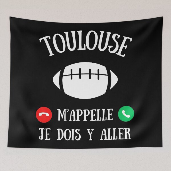 Item preview, Toulouse Rugby Call Joke Funny French Quote designed and sold by GabrieSketcham.