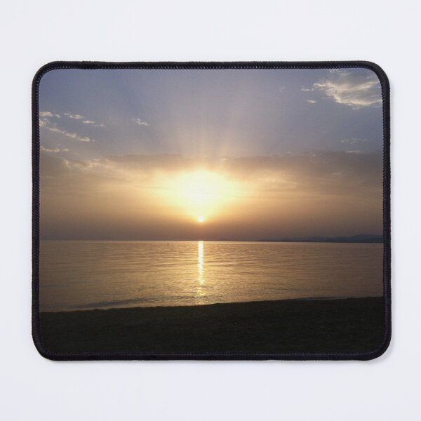 Item preview, Golden Sunset Rays Over Calm Greek Sea designed and sold by T-C-P.