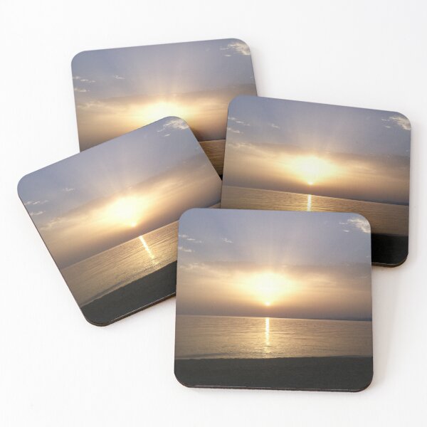 Item preview, Golden Sunset Rays Over Calm Greek Sea designed and sold by T-C-P.
