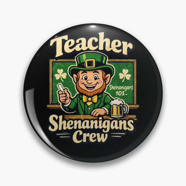 Item preview, Teacher Shenanigans Crew St Patrick’s Day Leprechaun  designed and sold by LOL-N-LIFESTYLE.