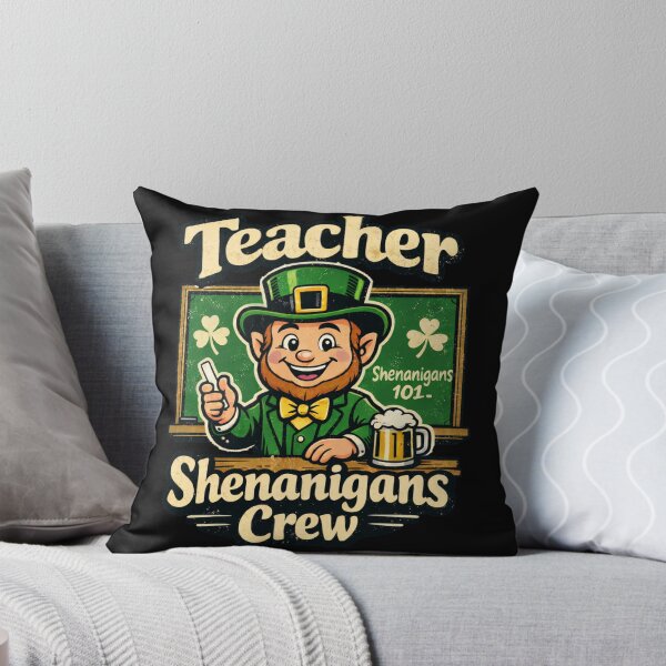 Item preview, Teacher Shenanigans Crew St Patrick’s Day Leprechaun  designed and sold by LOL-N-LIFESTYLE.