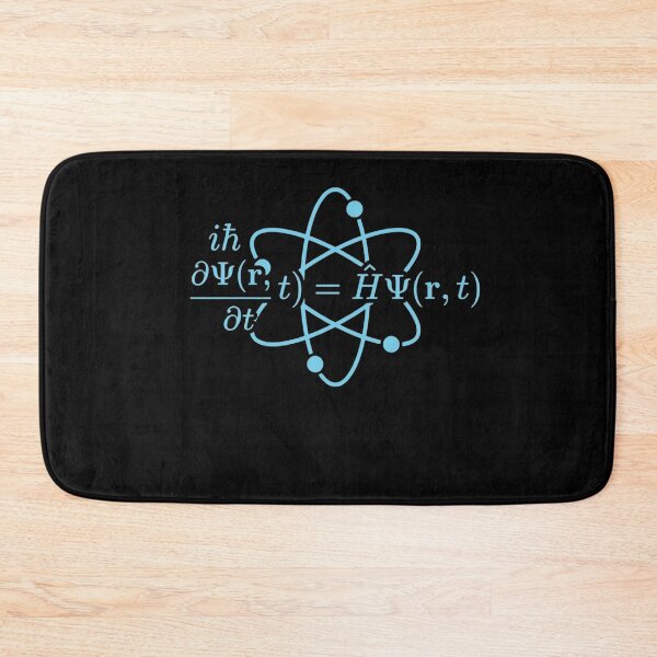 Item preview, Iħ ∂Ψ(R, T) / ∂T = ĤΨ(R, T) Schrödinger Equation Quantum Physics Science Student designed and sold by FormalDehyena.