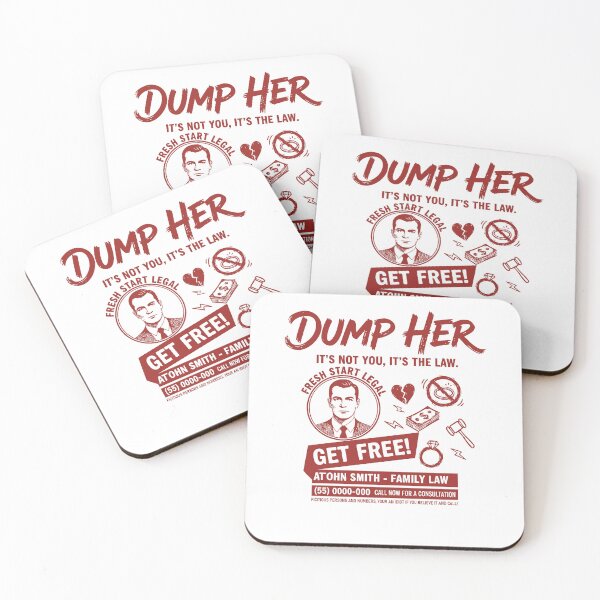 Item preview, Divorce Dump Her Freshly Divorced Divorce Party designed and sold by LuminOrb.