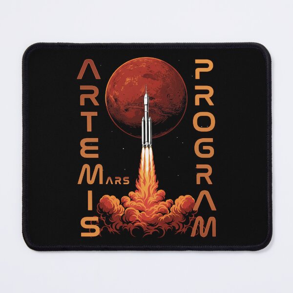 Item preview, Artemis 1 2 3 Space Program Mars designed and sold by SuePFields.