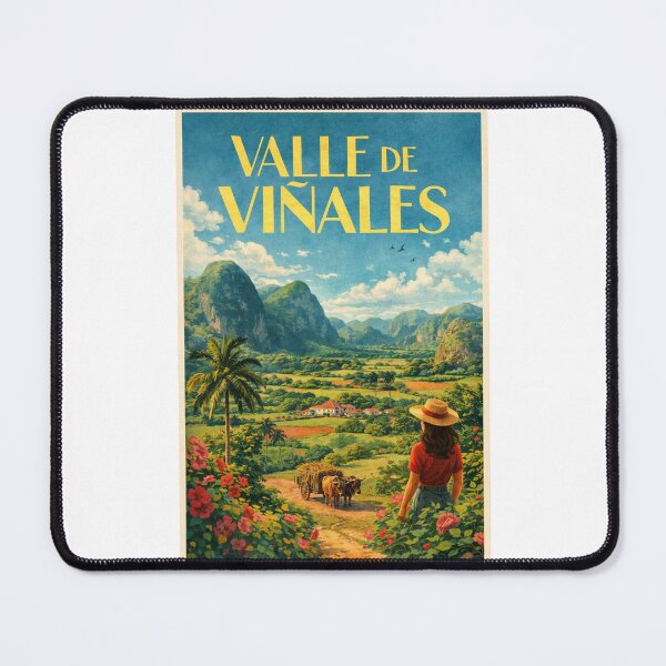 Item preview, Valle de Viñales Pinar del Rio Cuba Mogotes Tobacco Farms Scenic Valley designed and sold by Places On Earth.