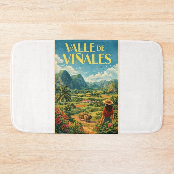 Item preview, Valle de Viñales Pinar del Rio Cuba Mogotes Tobacco Farms Scenic Valley designed and sold by Places On Earth.