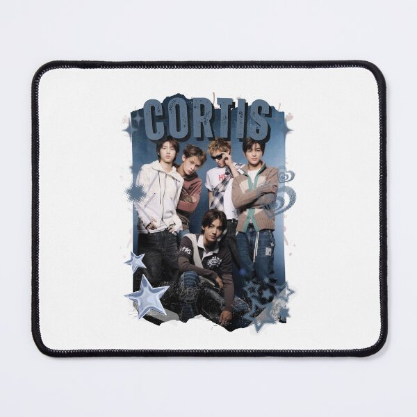 Item preview, CORTISs Kpop Boy Group Black and White Collage Digital Art Portrait designed and sold by AJUNICE STUDIO.