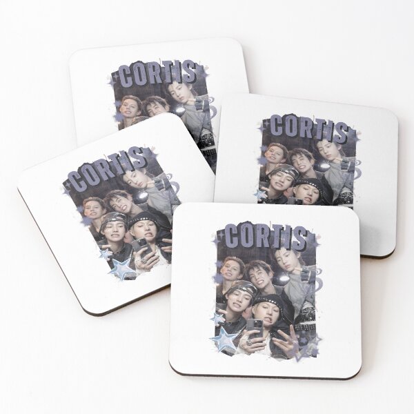 Item preview, CORTISs Kpop Boy Group Black and White Collage Digital Art Portrait designed and sold by AJUNICE STUDIO.