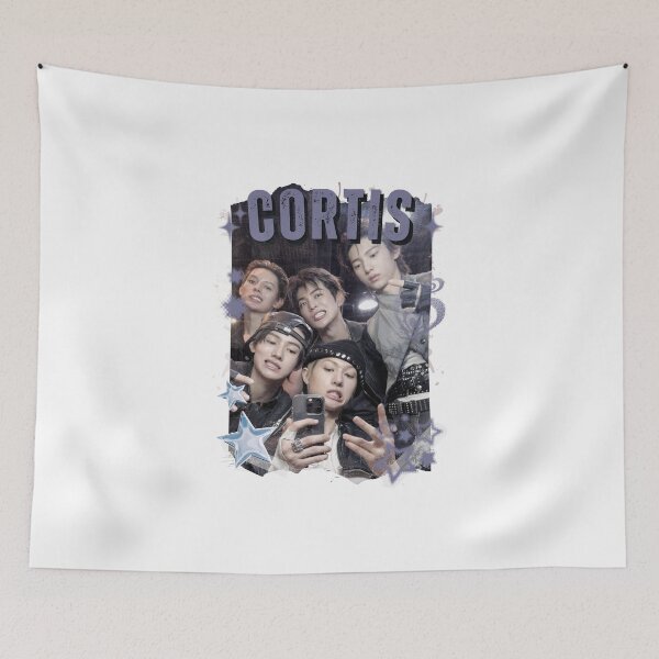 Item preview, CORTISs Kpop Boy Group Black and White Collage Digital Art Portrait designed and sold by AJUNICE STUDIO.