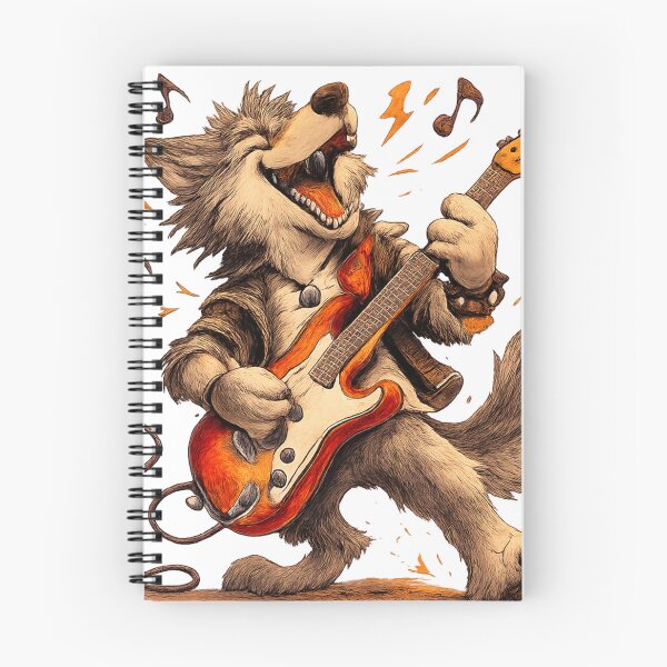 Item preview, Rockstar Wolf Guitarist designed and sold by photoparadise22.