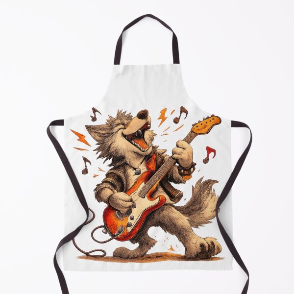 Item preview, Rockstar Wolf Guitarist designed and sold by photoparadise22.