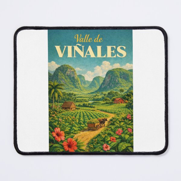 Item preview, Valle de Viñales Pinar del Rio Cuba Tobacco Valley Mogotes Landscape designed and sold by Places On Earth.