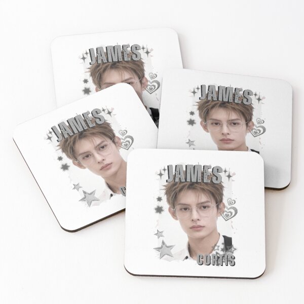 Item preview, CORTISs James Kpop Boy Group Black and White Collage Digital Art Portrait designed and sold by AJUNICE STUDIO.