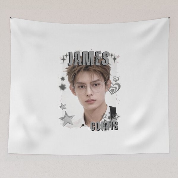 Item preview, CORTISs James Kpop Boy Group Black and White Collage Digital Art Portrait designed and sold by AJUNICE STUDIO.