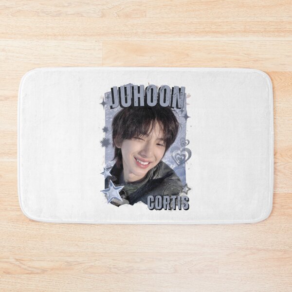 Item preview,  CORTISs Juhoon Kpop Boy Group Black and White Collage Digital Art Portrait designed and sold by AJUNICE STUDIO.