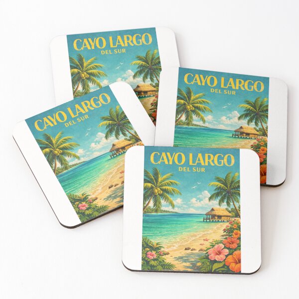 Item preview, Cayo Largo del Sur Cuba Caribbean Beach Isla de la Juventud Coral Coast designed and sold by Places On Earth.