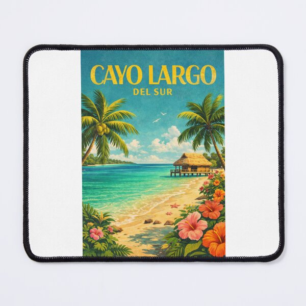 Item preview, Cayo Largo del Sur Cuba Caribbean Beach Isla de la Juventud Coral Coast designed and sold by Places On Earth.