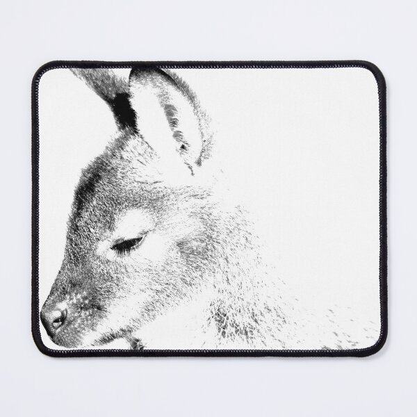 Item preview, Portrait of Young Wallaby designed and sold by Melville.Collective.