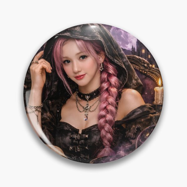 Item preview, Pharita BABYMONSTER Gothic Witch Kpop Fan Art designed and sold by Valereekmerch.