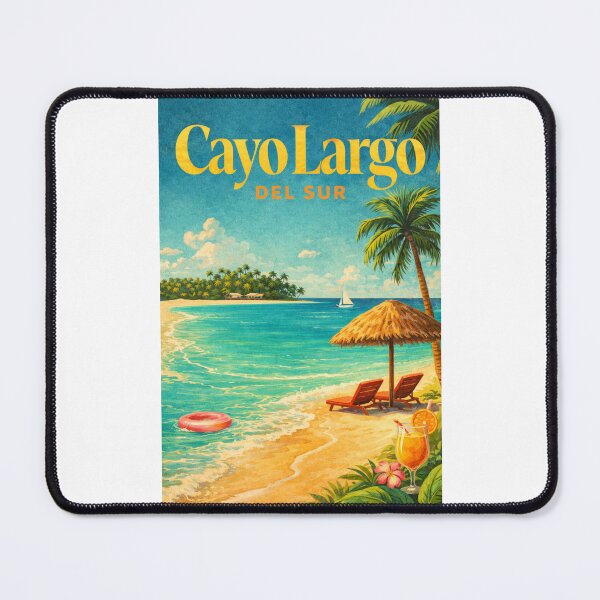 Item preview, Cayo Largo del Sur Cuba Caribbean Island Beaches Coral Reefs Tropical Coast designed and sold by Places On Earth.