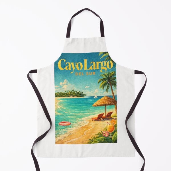 Item preview, Cayo Largo del Sur Cuba Caribbean Island Beaches Coral Reefs Tropical Coast designed and sold by Places On Earth.