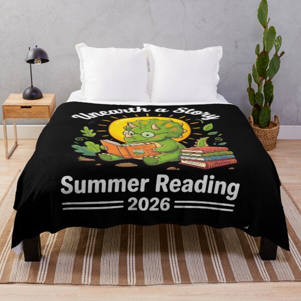Item preview, Unearth A Story Summer Reading 2026 Dinosaur Bookworm Kids Student Librarian Reader designed and sold by FormalDehyena.