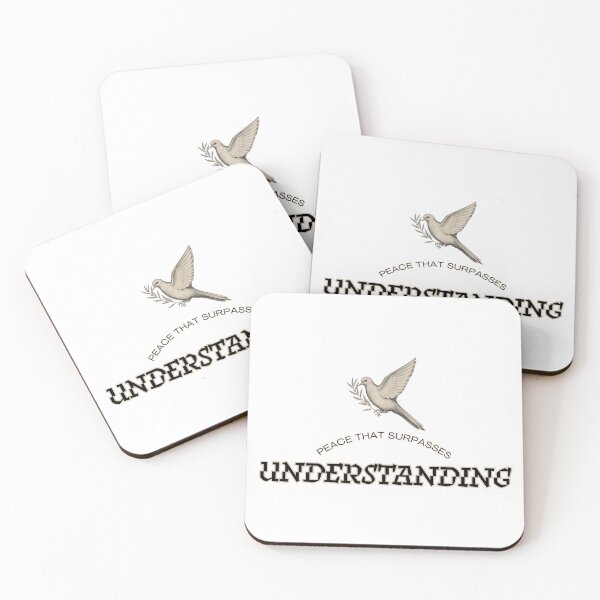 Item preview, Bible verse - "Peace that surpasses understanding" - Philippians 4:7 designed and sold by Mako71.