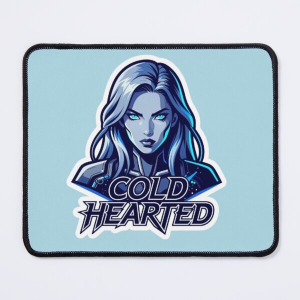 Item preview, Cold Hearted Blue Cyberpunk Girl V3 designed and sold by Quotable Gear.