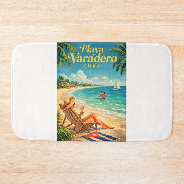 Item preview, Playa Varadero Matanzas Cuba Hicacos Peninsula Caribbean Coast Beach designed and sold by Places On Earth.