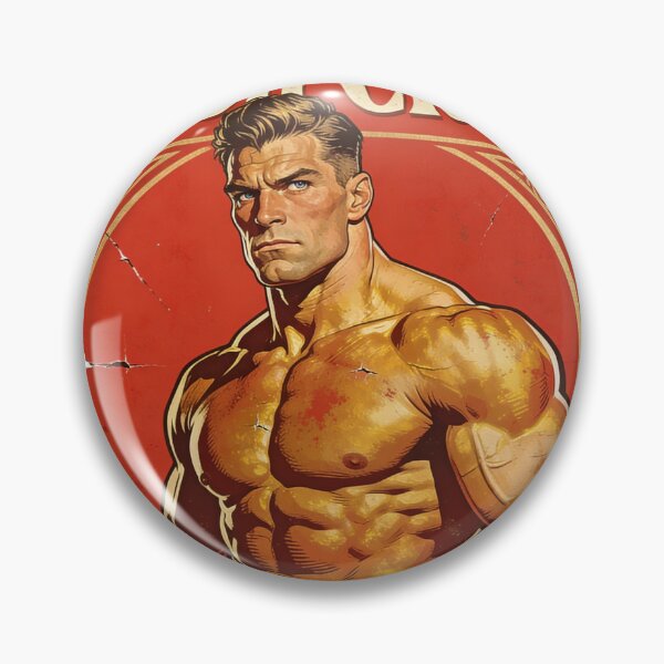 Item preview, Powerhouse Vintage Bodybuilding designed and sold by 8FistsofTees.