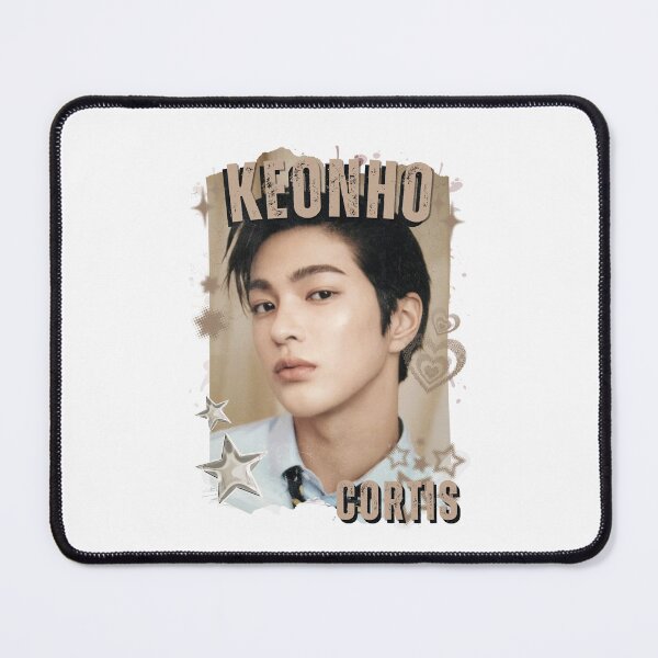 Item preview, CORTISs Keonho Kpop Boy Group Black and White Collage Digital Art Portrait designed and sold by AJUNICE STUDIO.