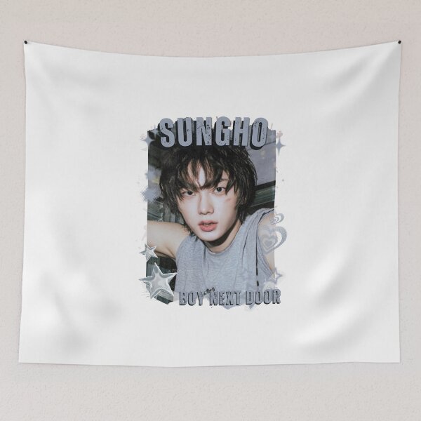 Item preview, BOY NEXT DOORr Sungho Collage: Kpop Boy Group Collage illustration Vibes designed and sold by AJUNICE STUDIO.