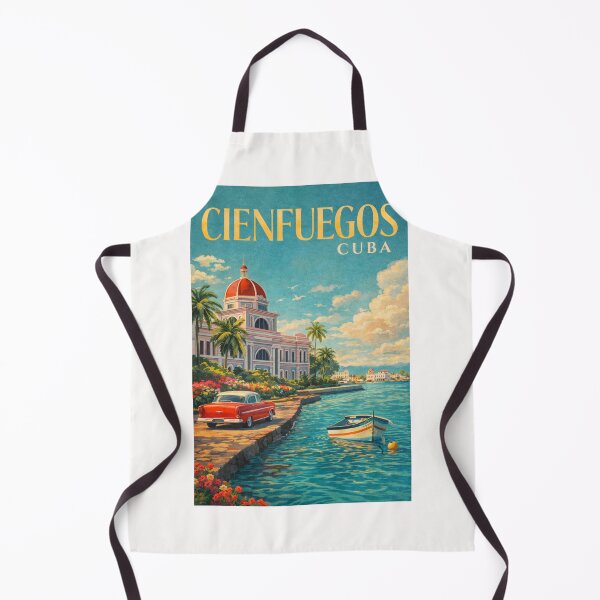 Item preview, Cienfuegos Cuba Jagua Bay Punta Gorda Palacio de Valle Coastal City designed and sold by Places On Earth.