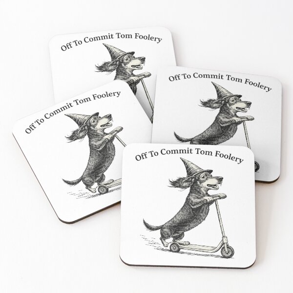 Item preview, Off to Commit Tom foolery Funny Dachshund designed and sold by will freed18.