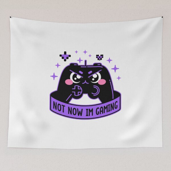 Item preview, Not Now Im Gaming Funny Gamer designed and sold by IslandTyped.
