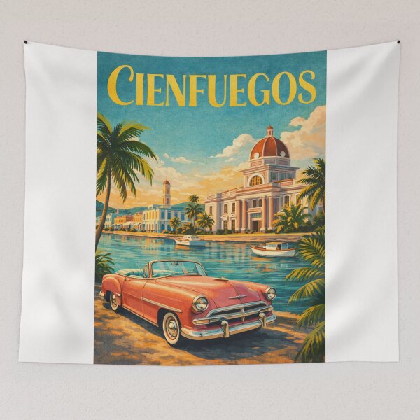 Item preview, Cienfuegos Cuba Palacio de Valle Jagua Bay Historic Waterfront City designed and sold by Places On Earth.