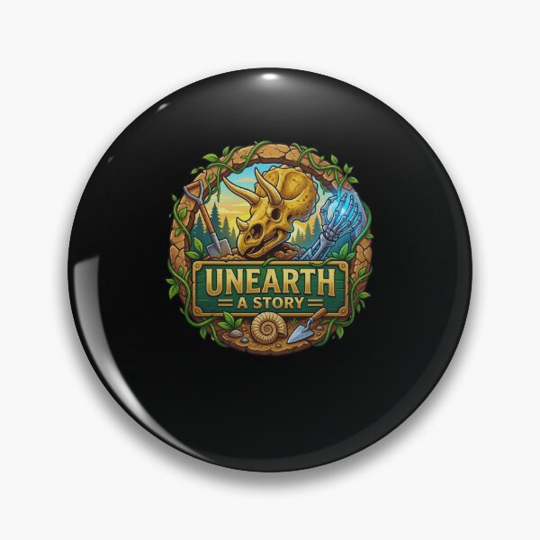 Item preview, Unearth A Story Paleontology Dinosaur Archeology History Explorer designed and sold by FormalDehyena.