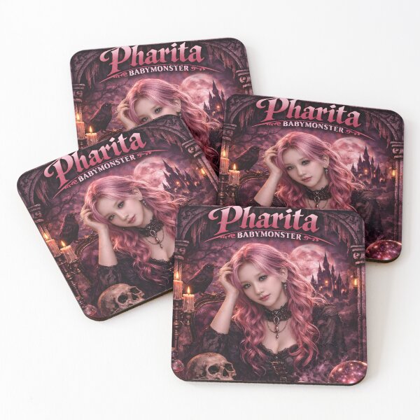 Item preview, Pharita BABYMONSTER Gothic Witch Kpop Fan Art designed and sold by Valereekmerch.