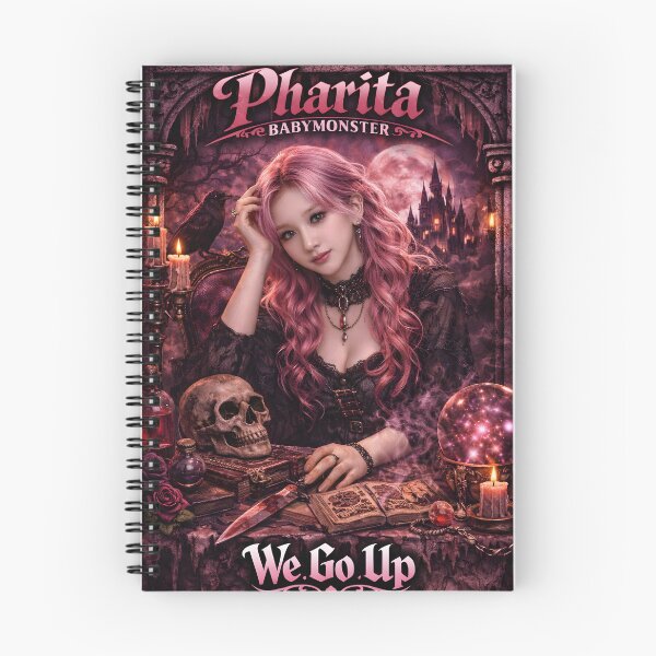 Item preview, Pharita BABYMONSTER Gothic Witch Kpop Fan Art designed and sold by Valereekmerch.