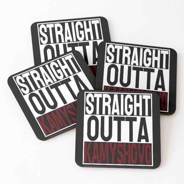 Item preview, Straight Outta Kamyshovo - Blood Red designed and sold by Bams Creations .