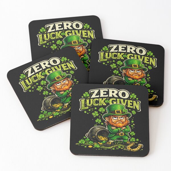Item preview, Zero Luck Given Angry Leprechaun St Patrick Day designed and sold by LOL-N-LIFESTYLE.