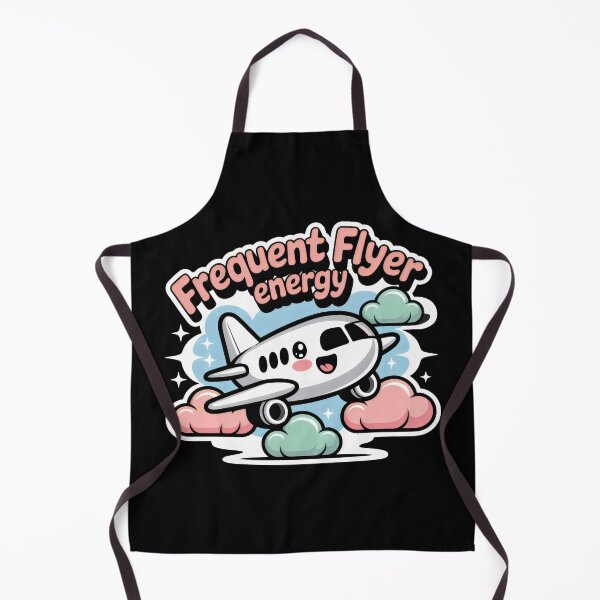 Item preview, Frequent Flyer Energy Kawaii Airplane designed and sold by SplashTastic.