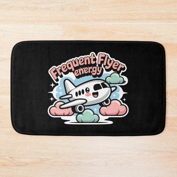 Item preview, Frequent Flyer Energy Kawaii Airplane designed and sold by SplashTastic.