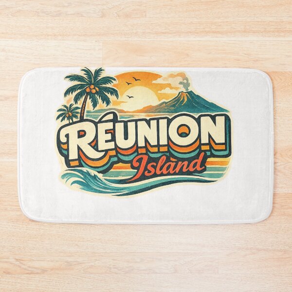 Item preview, Reunion Island Indian Ocean Piton de la Fournaise Saint Denis Tropical Coast designed and sold by Places On Earth.