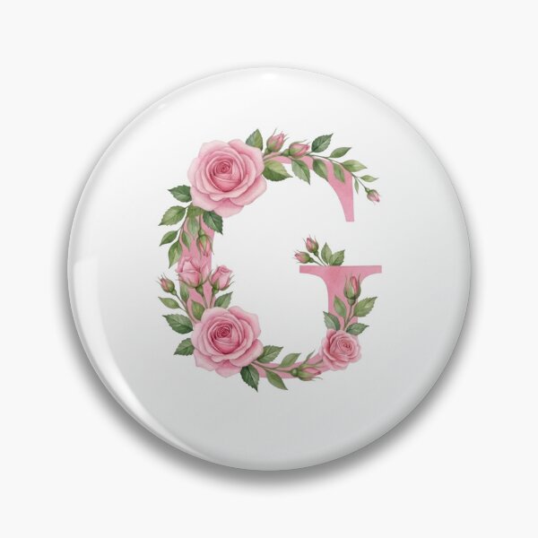 Item preview, Floral Letter G designed and sold by Avenelle.
