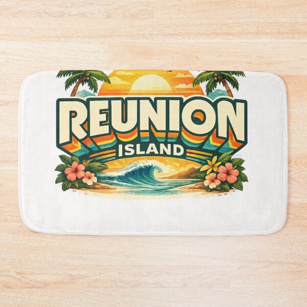 Item preview, Reunion Island Indian Ocean Piton des Neiges Saint Gilles les Bains Coast designed and sold by Places On Earth.