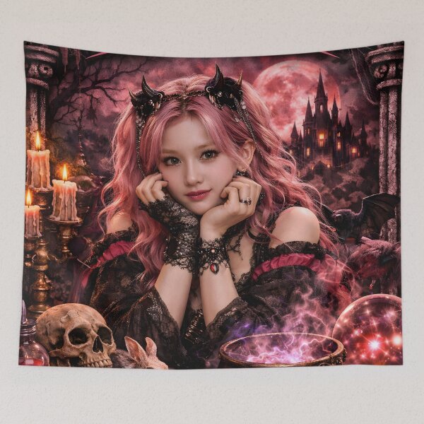 Item preview, Pharita BABYMONSTER Gothic Princess Kpop Fan Art designed and sold by Valereekmerch.